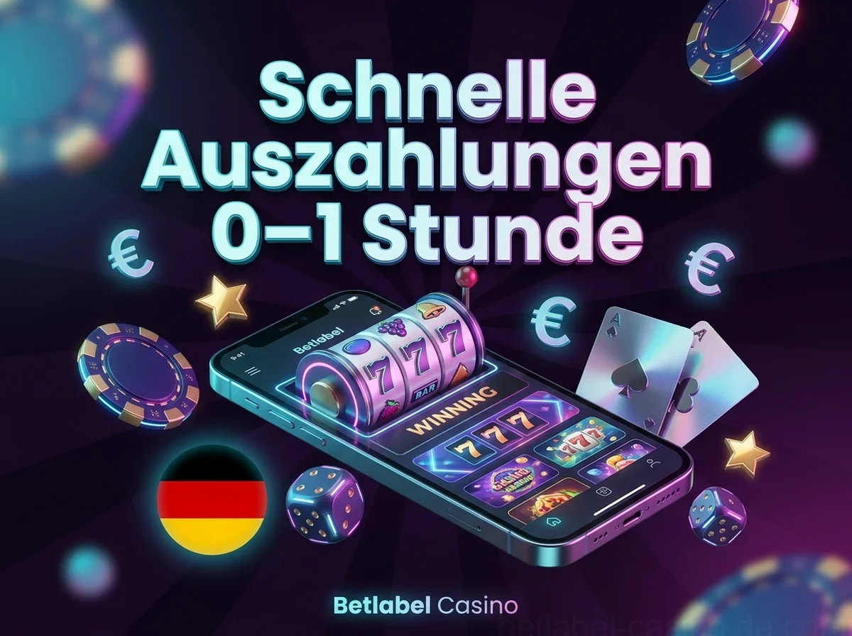 Schnelle Auszahlungen0–1 Stunde